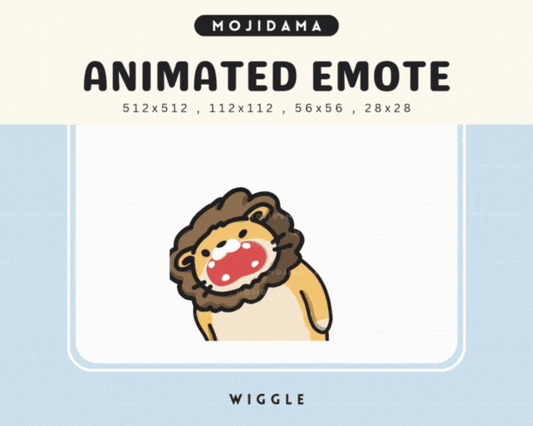 Lion Wiggle Emotes
