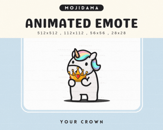 Unicorn Your Crown Emotes