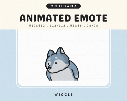 Wolf Wiggle Emotes