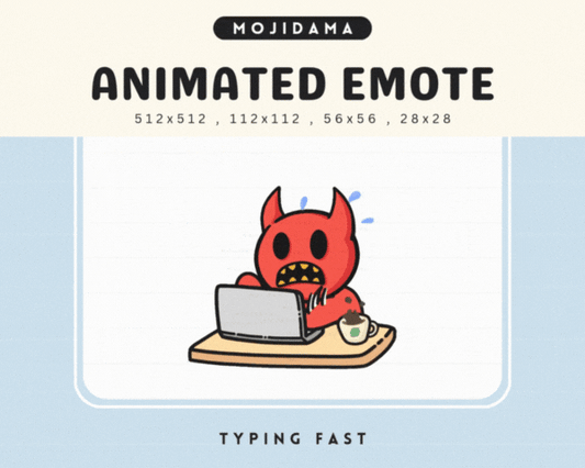 Devil Typing Fast Emotes