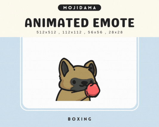 German Shepherd Boxing Emotes