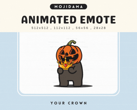 Pumpkin Your Crown Emotes