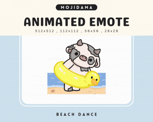 Cow Beach Dance Emotes