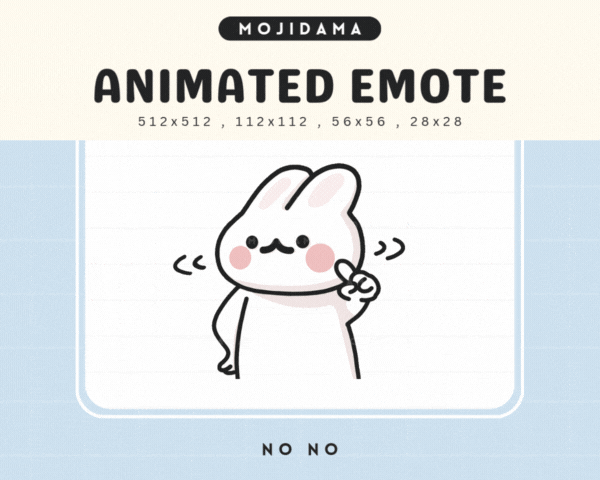 Bunny No No Emotes