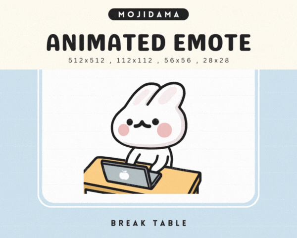 Bunny Break Table Emotes