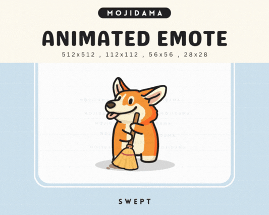 Corgi Broom Emotes