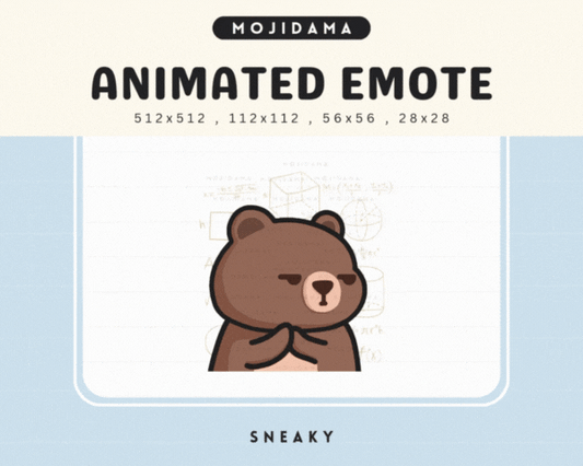 Bear Sneaky Emotes