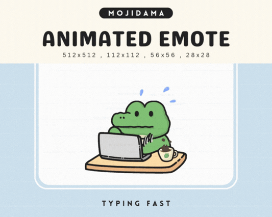 Croco Typing Fast Emotes