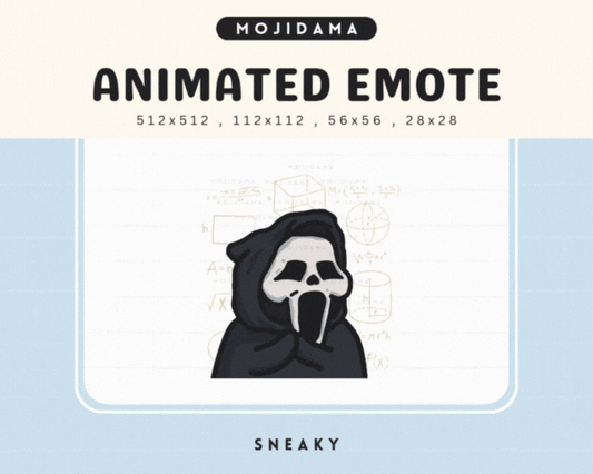 Cute Ghost Sneaky Emotes