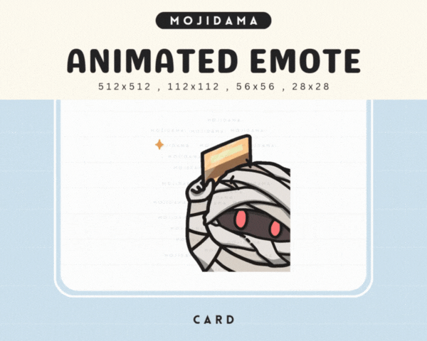 Mummy Card Emotes