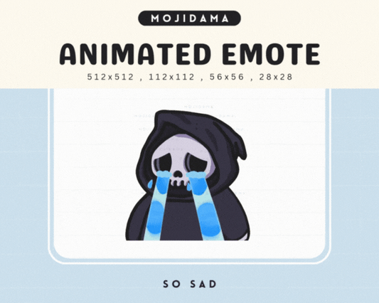 Skull So Sad Emotes