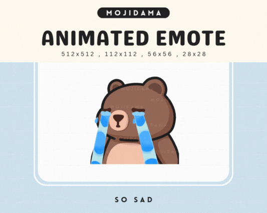 Bear So Sad Emotes