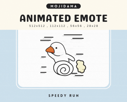 Goose Speedy Run Emotes