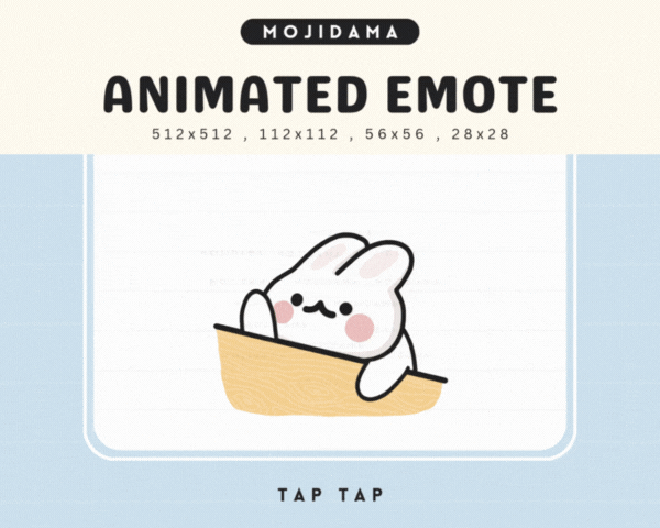 Bunny Tap Tap Emotes