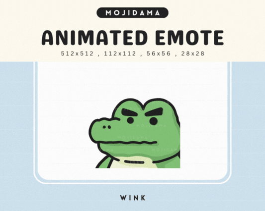 Croco Wink Emotes