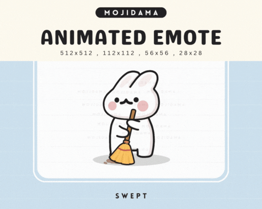Bunny Broom Emotes