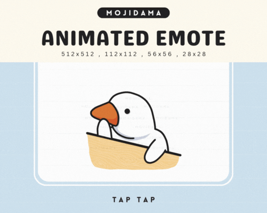 Goose Tap Tap Emotes