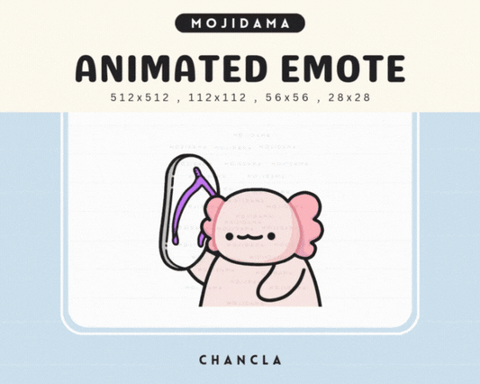 Axolotl Chancla Emotes