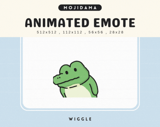 Croco Wiggle Emotes