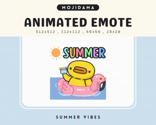 Duck Summer Vibes Emotes