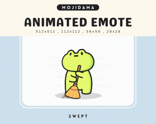 Frog Broom Emotes
