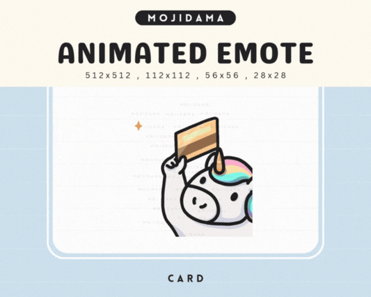 Unicorn Card Emotes
