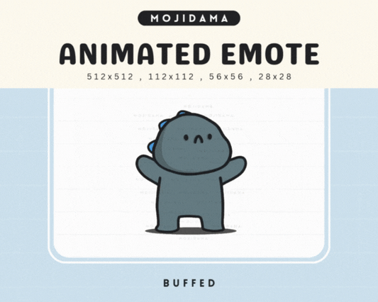 Godzilla Buffed Emotes
