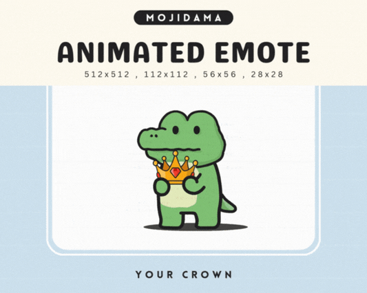 Croco Your Crown Emotes