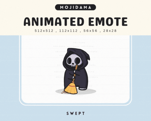 Skull Broom Emotes