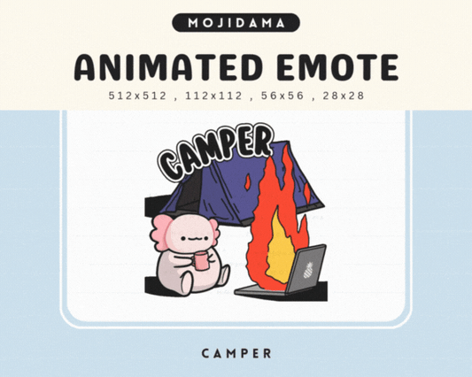Axolotl Camper Emotes
