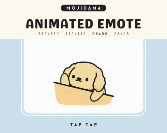 Golden Retriever Tap Tap Emotes
