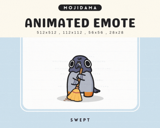 Pigeon Broom Emotes
