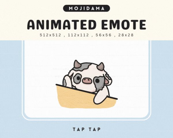 Cow Tap Tap Emotes