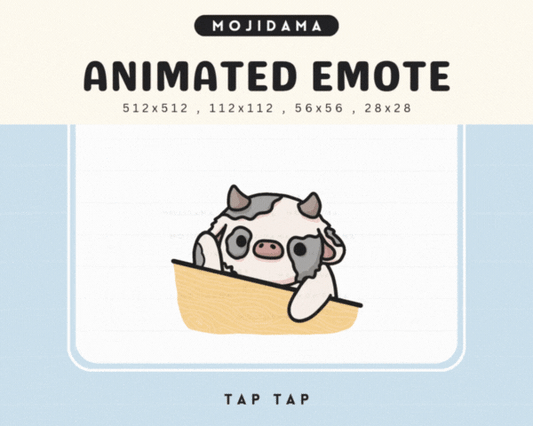 Cow Tap Tap Emotes