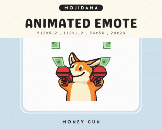 Corgi Money Gun Emotes