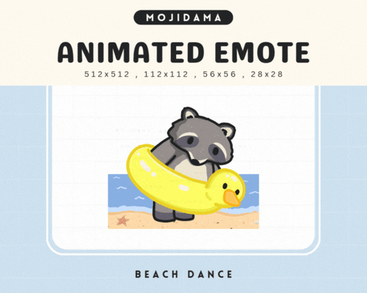 Racoon Beach Dance Emotes