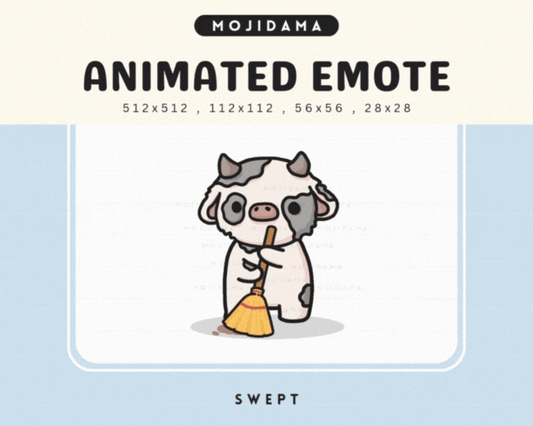 Cow Broom Emotes