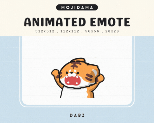Tiger Dabz Emotes