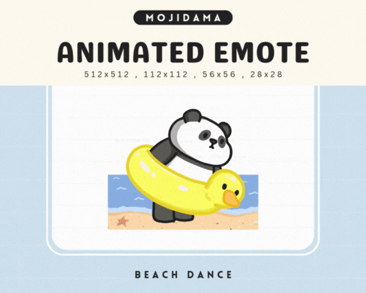 Panda Beach Dance Emotes