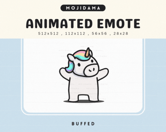 Unicorn Buffed Emotes