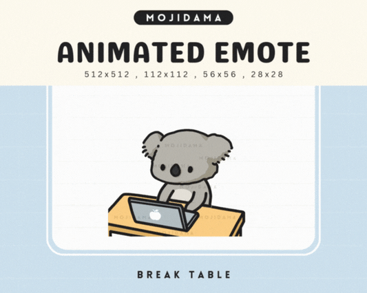 Koala Break Table Emotes