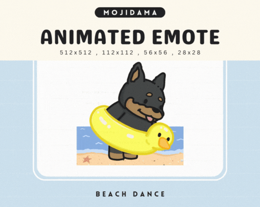 Doberman Beach Dance Emotes