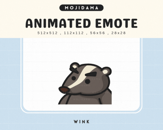Skunks Wink Emotes