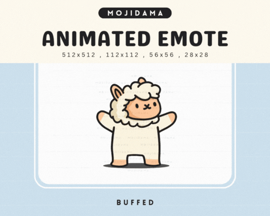 Alpaca Buffed Emotes