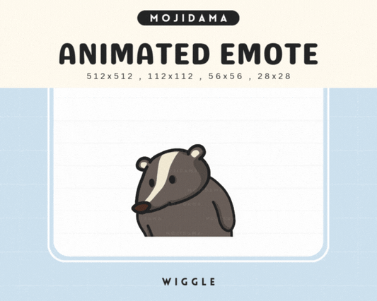 Skunks Wiggle Emotes