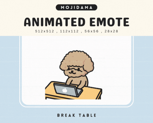 Poodle Break Table Emotes