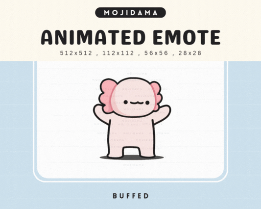 Axolotl Buffed Emotes