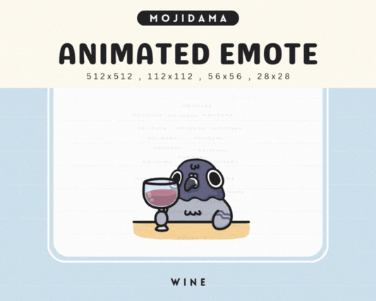 Pigeon Wine Emotes