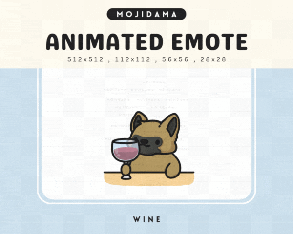 German Shepherd Wine Emotes