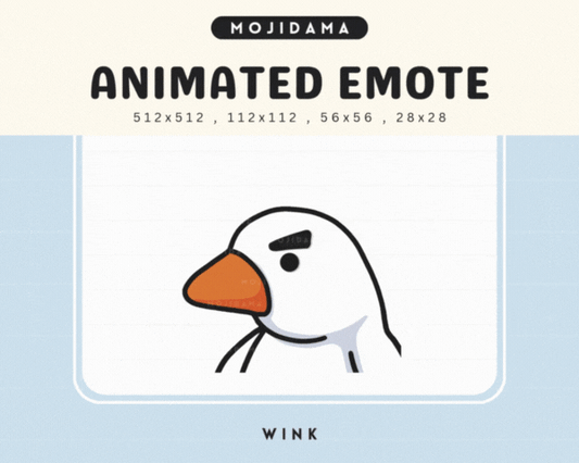Goose Wink Emotes